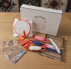 Mali čuvar zanata: Set za tkanje i vez — minijatura 1