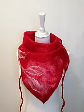 Trouglasti šal Rubin — thumbnail 1