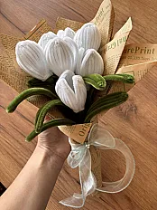 Buket bijelih tulipana — minijatura 1