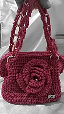 Clutch torbica sa ružom  — minijatura 1
