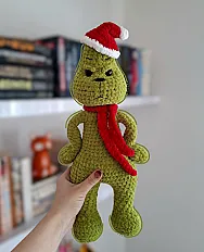 Heklana igračka Grinch — minijatura 1