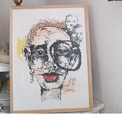 Ručno vezene slike/jastučnice/bookmarci prema želji kupca — thumbnail 1
