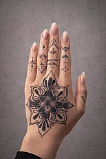 Henna art-Astralni cvat — minijatura 1