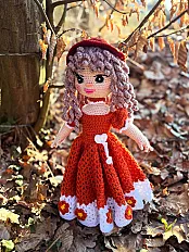 Heklana lutka Jesenka — minijatura 1