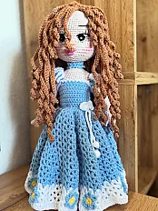 Heklana lutka Anabela — minijatura 1