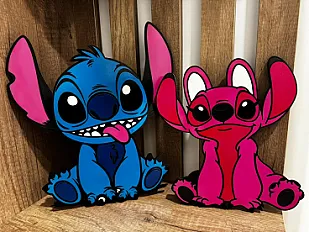 3D Stitch & Angel  — minijatura 1
