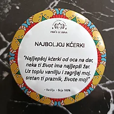 Mirisna svijeća Vanilija  — minijatura 1