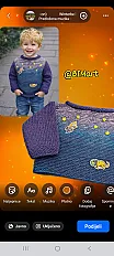 Pleteni džemper "svemir" — minijatura 3