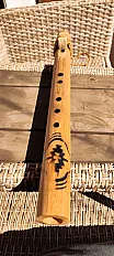Native American Style flauta - Jasen (Mid A) - Ručni rad — thumbnail 2