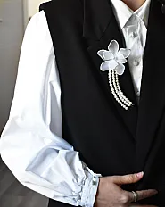 Nitka Flower broš — minijatura 3