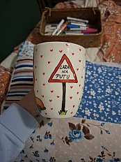 Ručno iscrtana šolja — minijatura 2