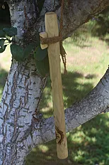 Native American Style flauta,  Hrast (Mid Ab/G#) - Ručni rad — thumbnail 4