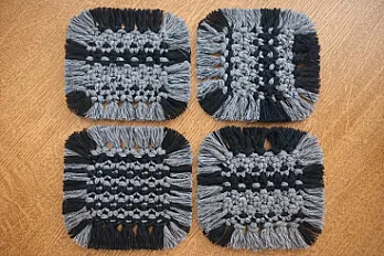 Podmetači za čaše/šolje - kvadrat — minijatura 3