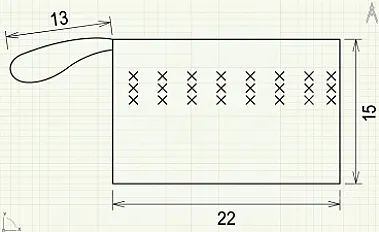 IVA bag (dvobojna) — thumbnail 2