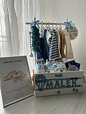 Premium Baby Box s Imenom – Unikatni Poklon za Bebu — minijatura 4