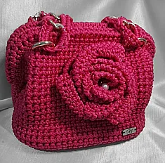 Clutch torbica sa ružom  — minijatura 3