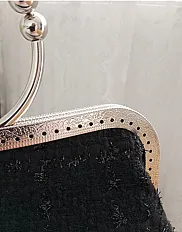 Noir tweed bag — minijatura 5