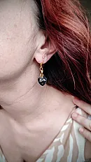 Naušnice Elegantno srce — minijatura 2