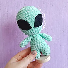 Heklane igračke - alien vanzemaljac — minijatura 3